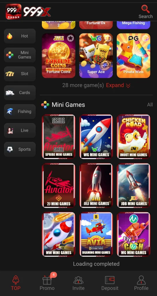 999sx mini games